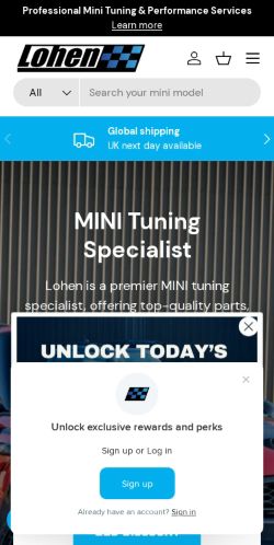 Mobile page screenshot