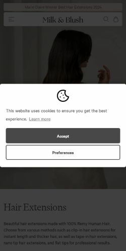 Mobile page screenshot