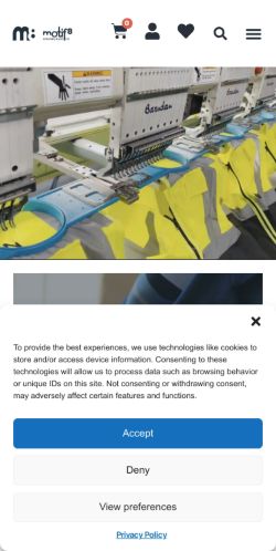 Mobile page screenshot