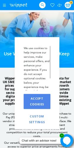 Mobile page screenshot