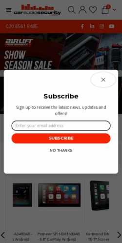 Mobile page screenshot