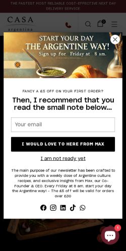 Mobile page screenshot