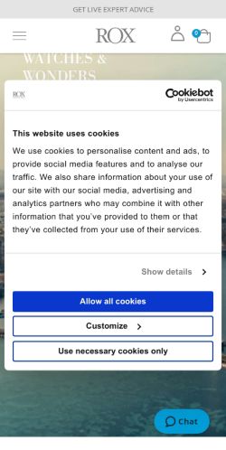 Mobile page screenshot