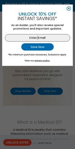 Mobile page screenshot
