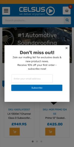 Mobile page screenshot