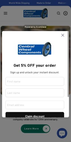 Mobile page screenshot
