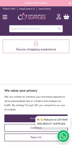 Mobile page screenshot