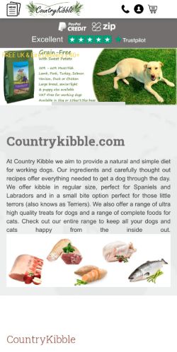 Mobile page screenshot