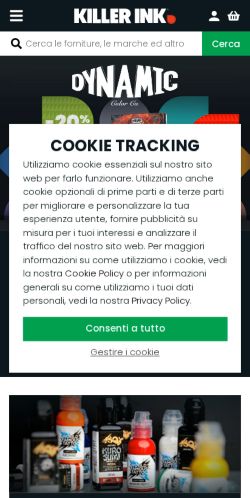 Mobile page screenshot