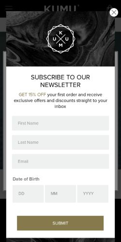 Mobile page screenshot