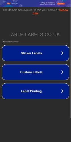 Mobile page screenshot