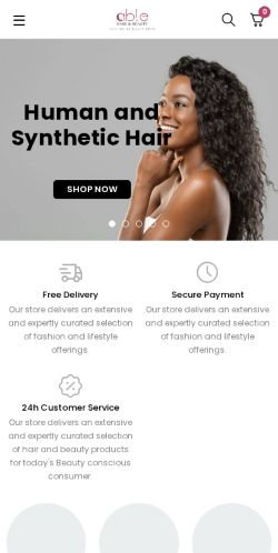 Mobile page screenshot