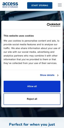 Mobile page screenshot