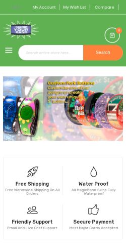 Mobile page screenshot