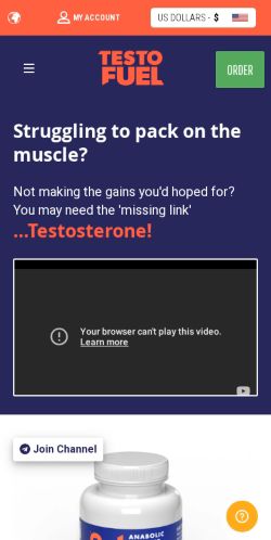 Mobile page screenshot