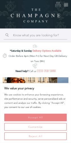 Mobile page screenshot