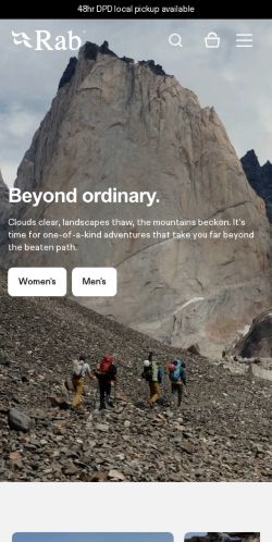 Mobile page screenshot