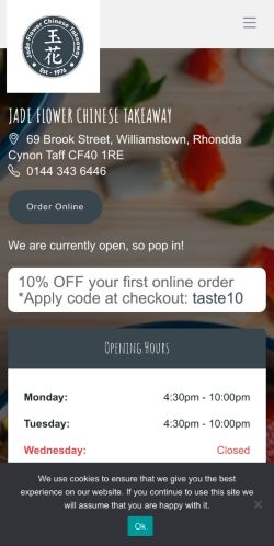 Mobile page screenshot