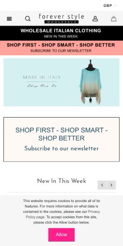 Mobile page screenshot