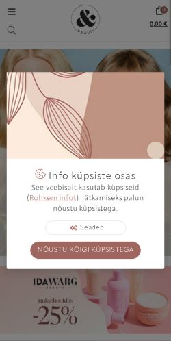 Mobile page screenshot