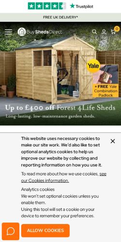 Mobile page screenshot