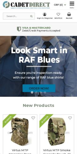 Mobile page screenshot