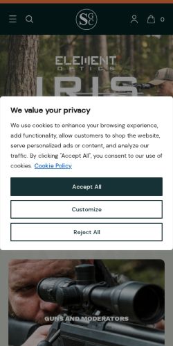 Mobile page screenshot
