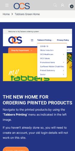 Mobile page screenshot