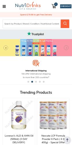 Mobile page screenshot