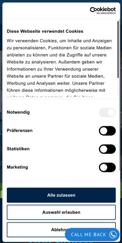 Mobile page screenshot