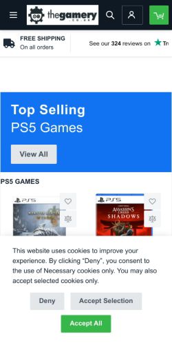 Mobile page screenshot
