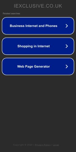 Mobile page screenshot