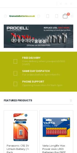 Mobile page screenshot