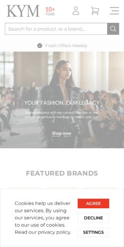 Mobile page screenshot