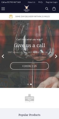 Mobile page screenshot