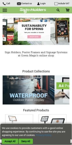Mobile page screenshot
