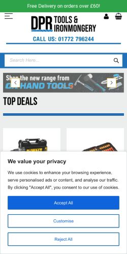 Mobile page screenshot