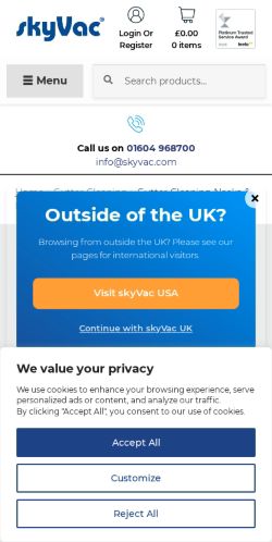 Mobile page screenshot