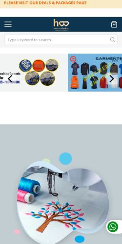 Mobile page screenshot