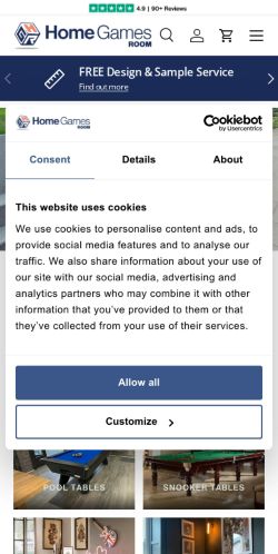 Mobile page screenshot