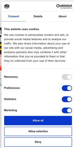 Mobile page screenshot