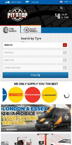 Mobile page screenshot