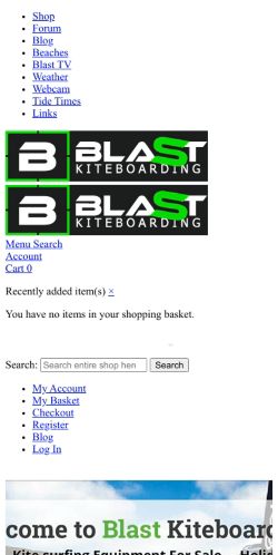 Mobile page screenshot