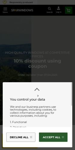 Mobile page screenshot