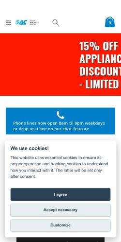 Mobile page screenshot