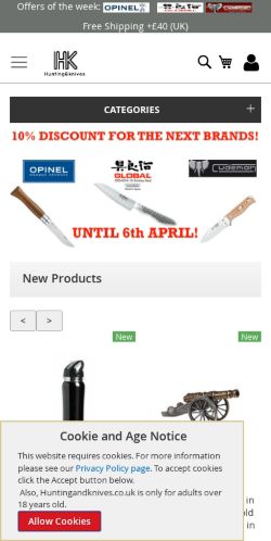 Mobile page screenshot