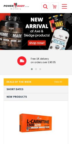 Mobile page screenshot
