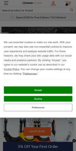 Mobile page screenshot
