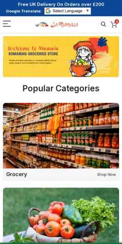 Mobile page screenshot