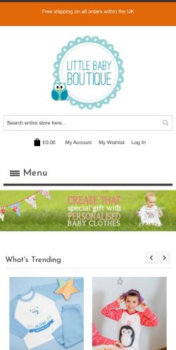 Mobile page screenshot